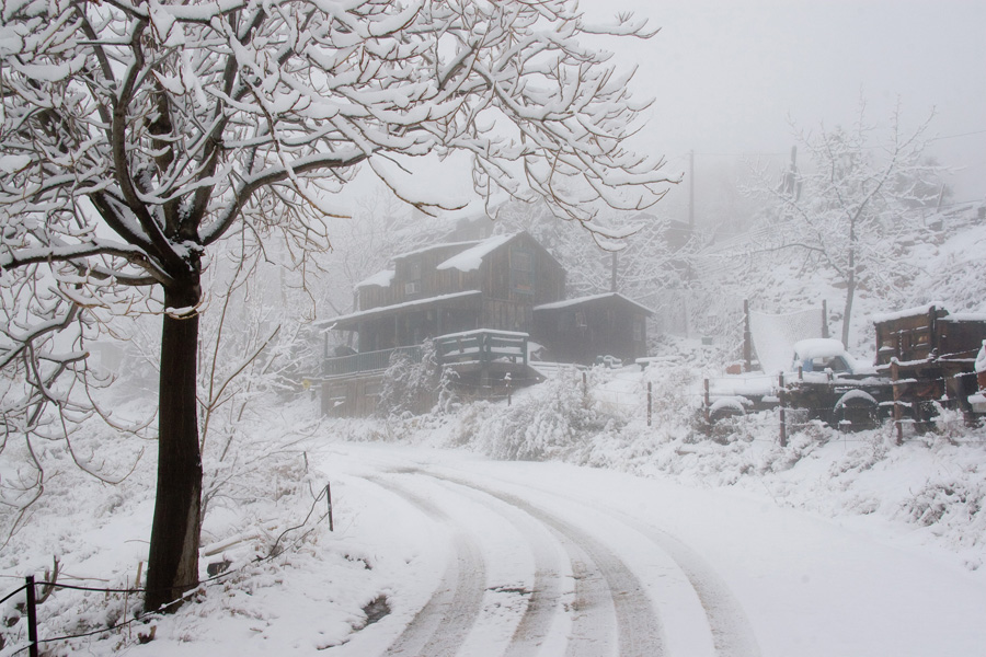 Winter at the Gold King Mine