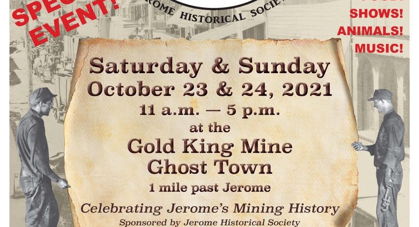 2021 jerome mining days poster